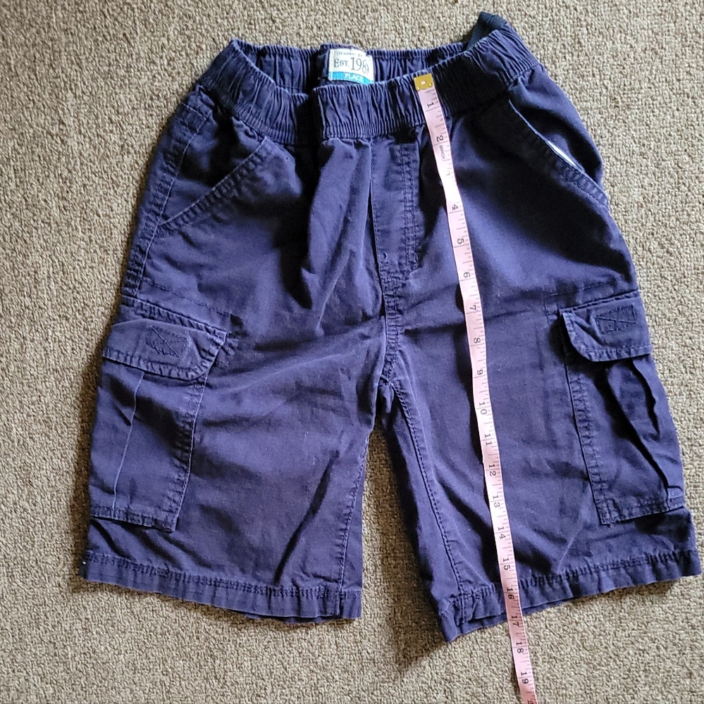 Boys Size 8 & 9/10 Bundle of Navy Blue Shorts - Picture 2 of 8